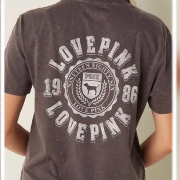 Pink campus short sleeve tee - Picture 4 of 9